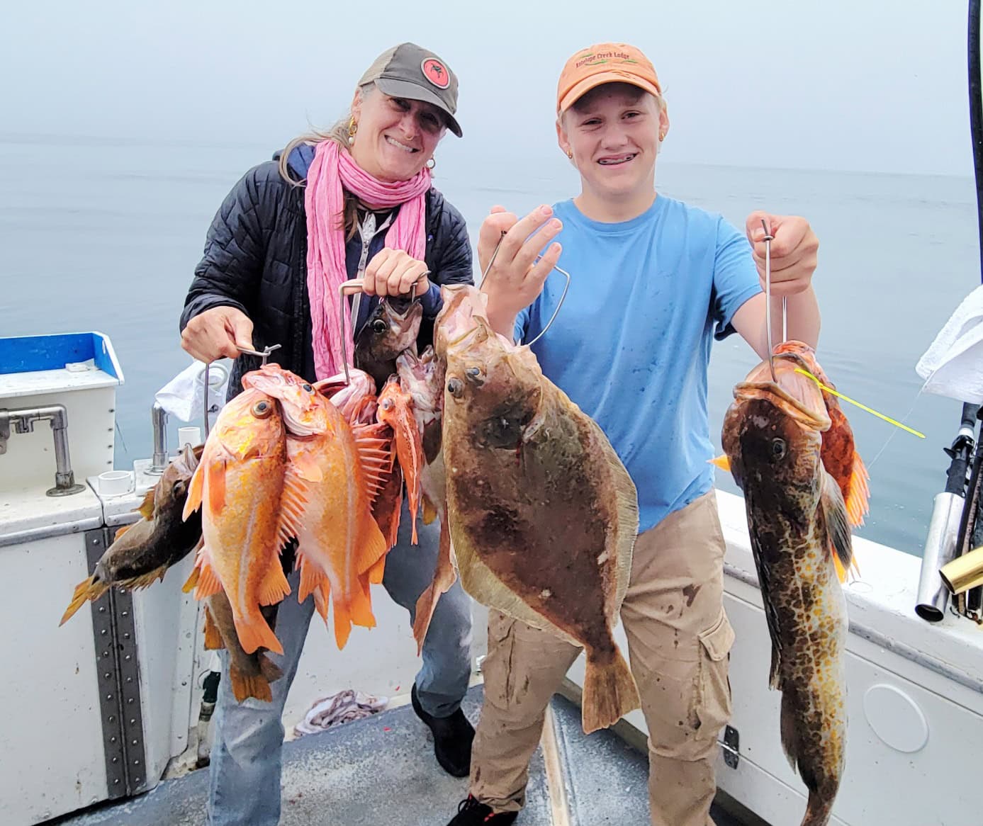 Santa Cruz Fishing Trip Catch