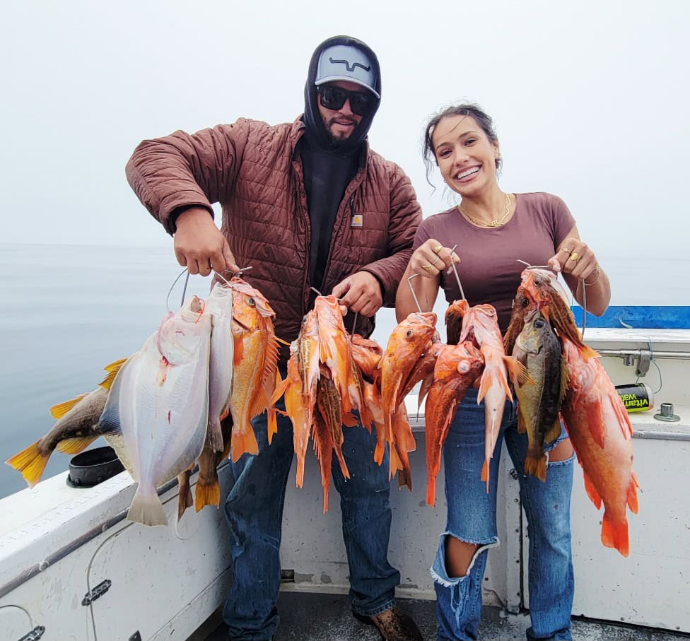 Successful Fishing Trip with Catch