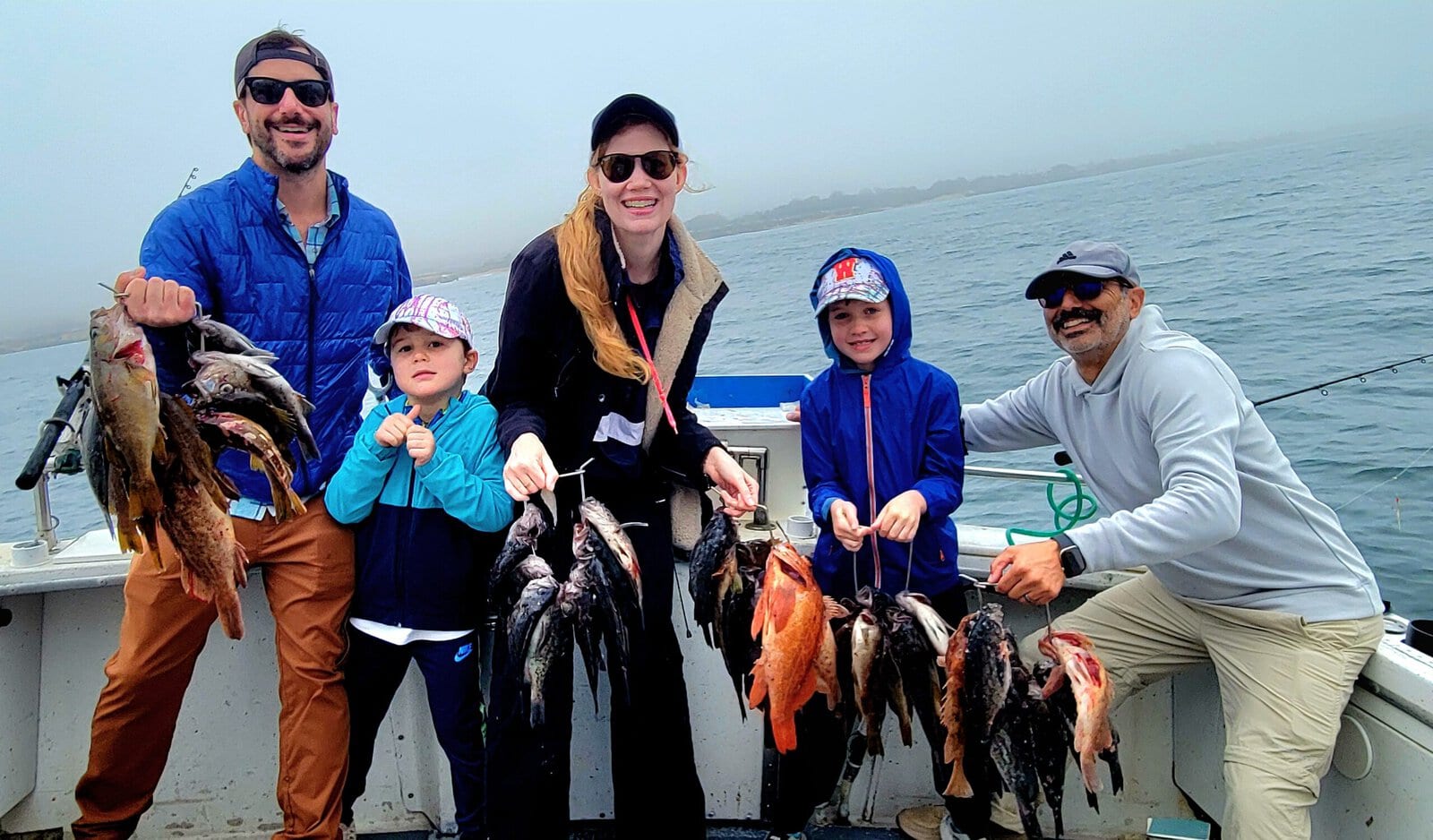 Family Fishing Trip in Monterey Bay