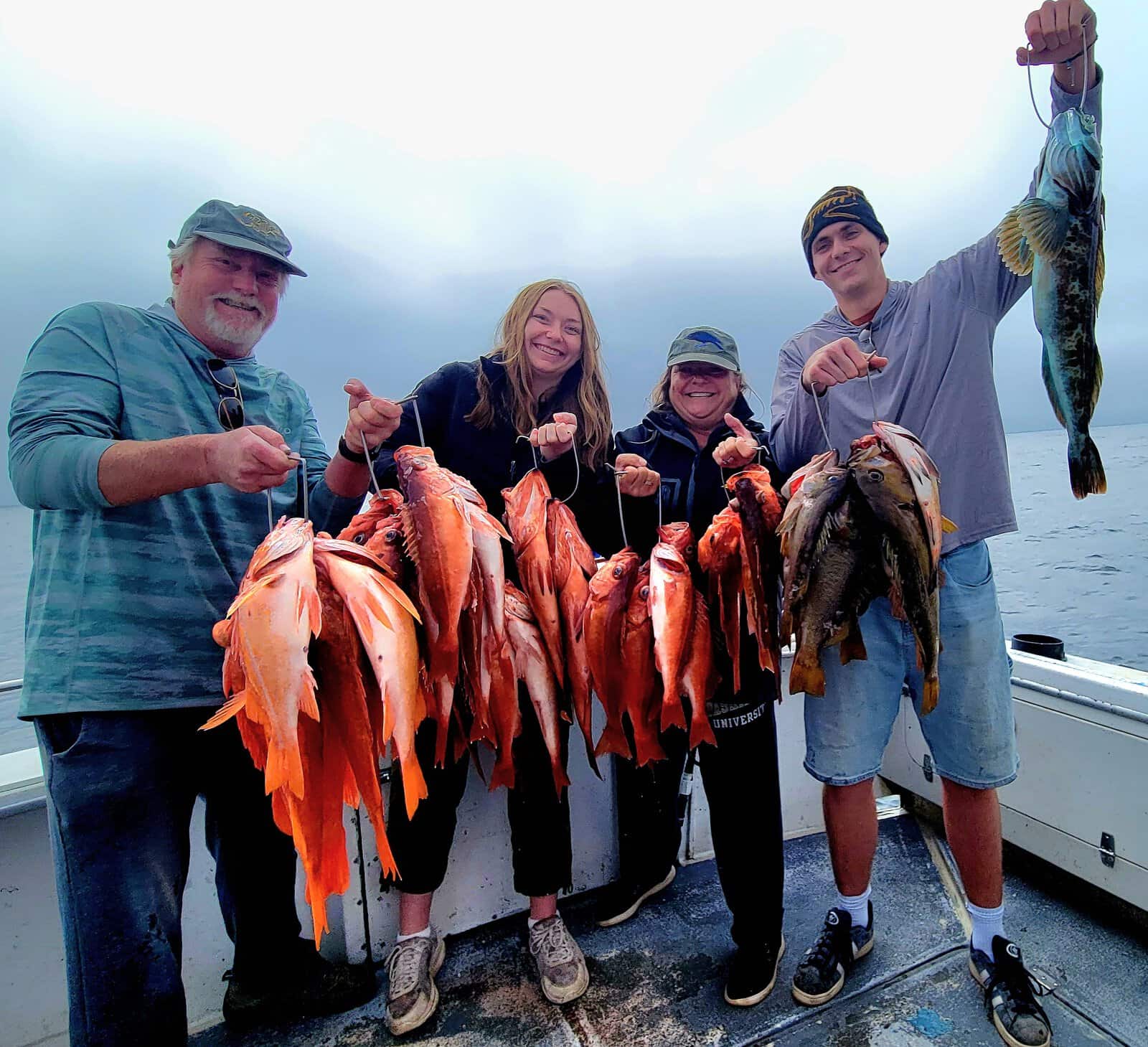Santa Cruz Fishing Trip Catch